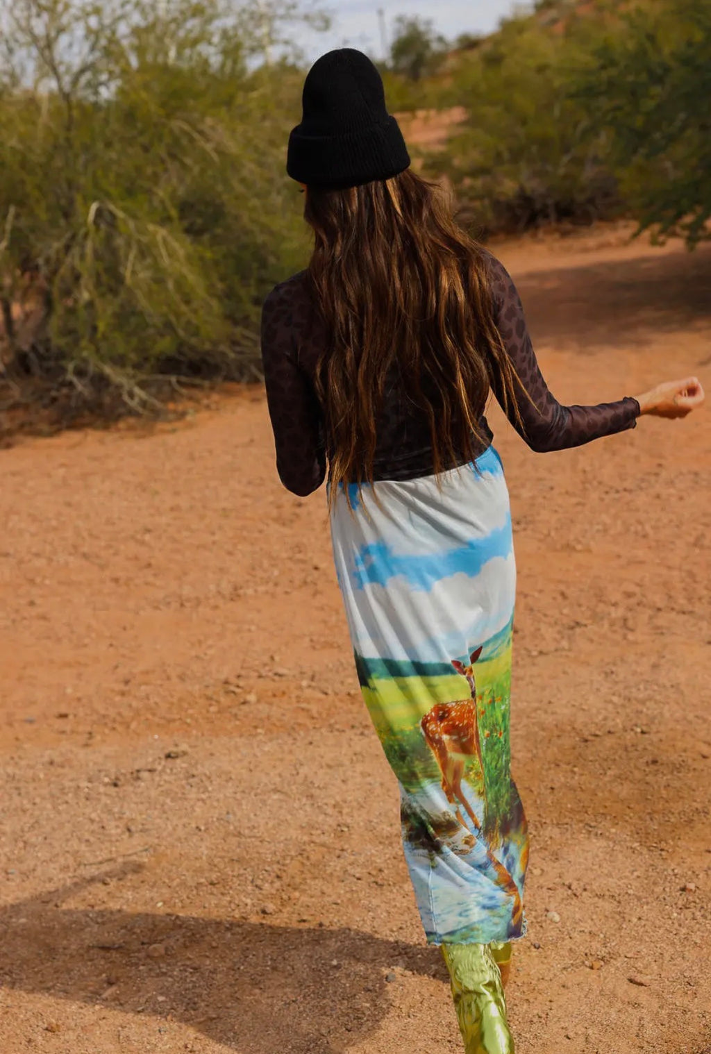 That’s Cute Doe Mesh Skirt