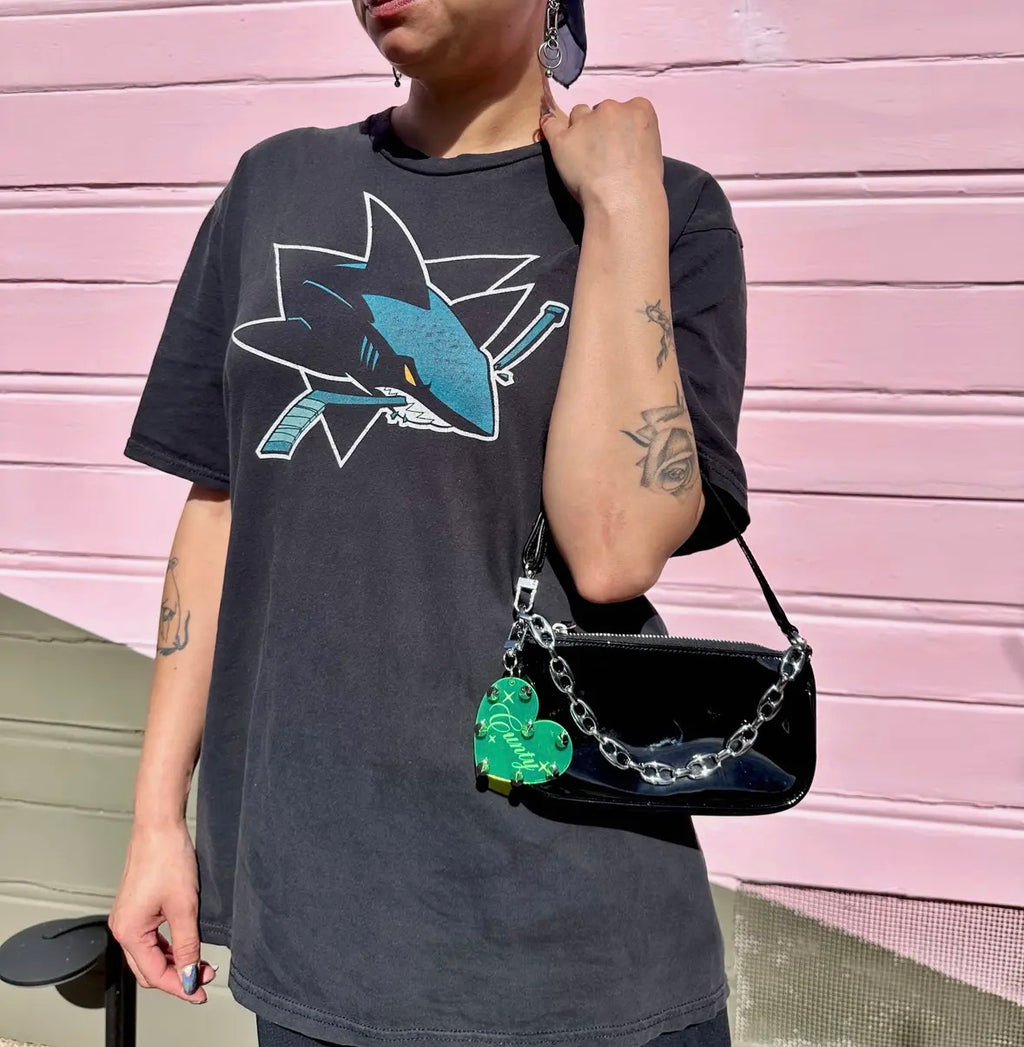 Cunty Studded Keychain/Bag Charm