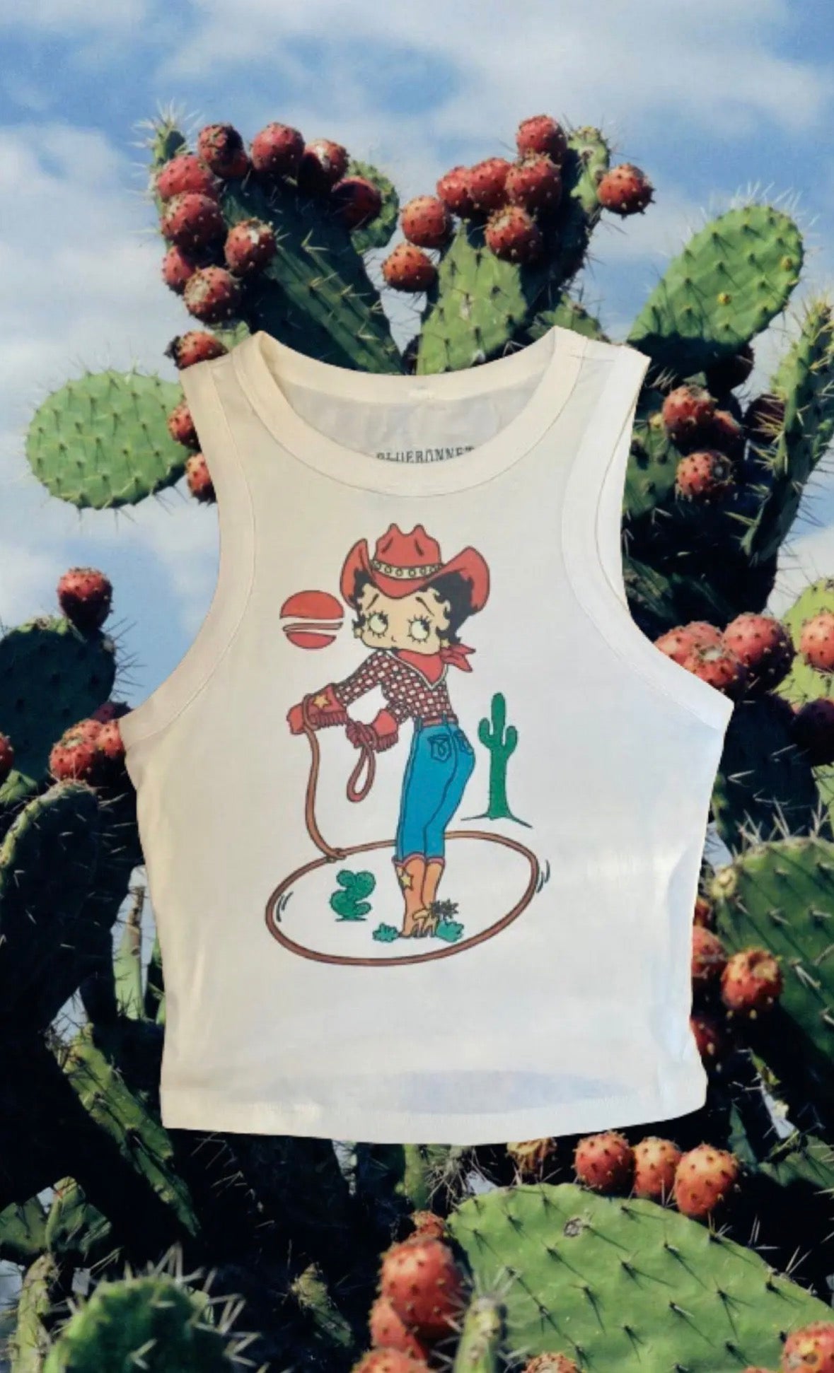 Cowgirl Betty Crop Tank