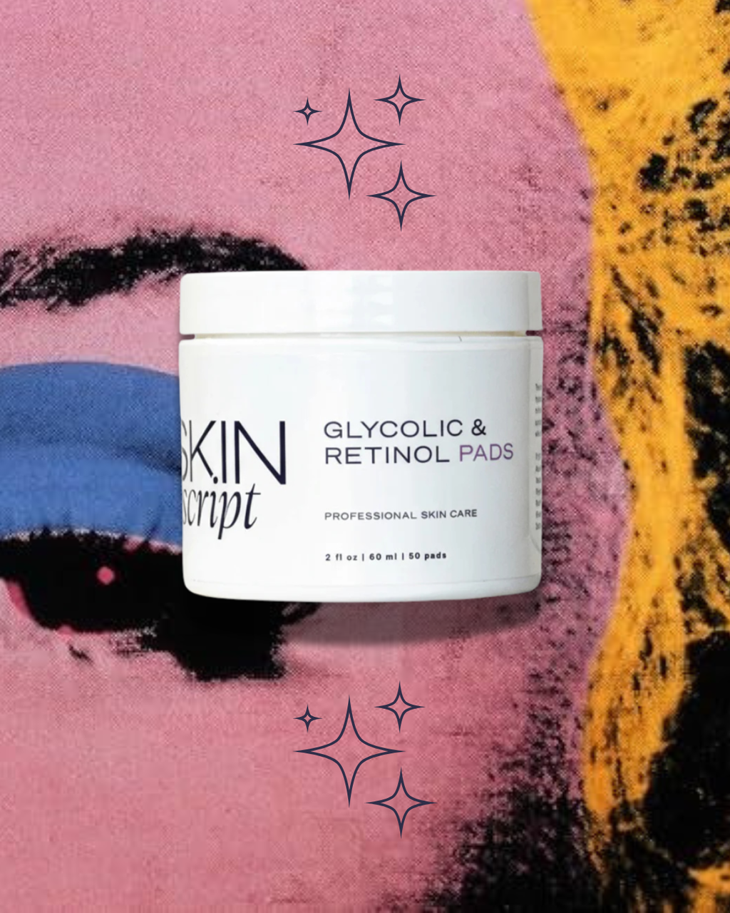 Skin Script Glycolic + Retinol Pads