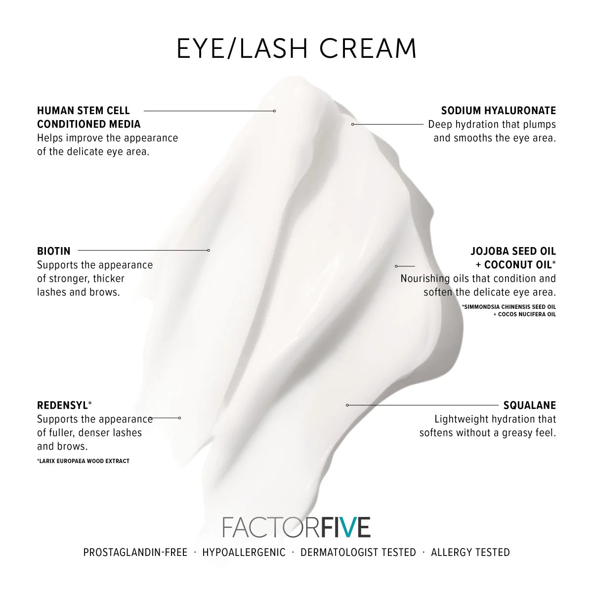 FactorFive Eye/Lash Cream
