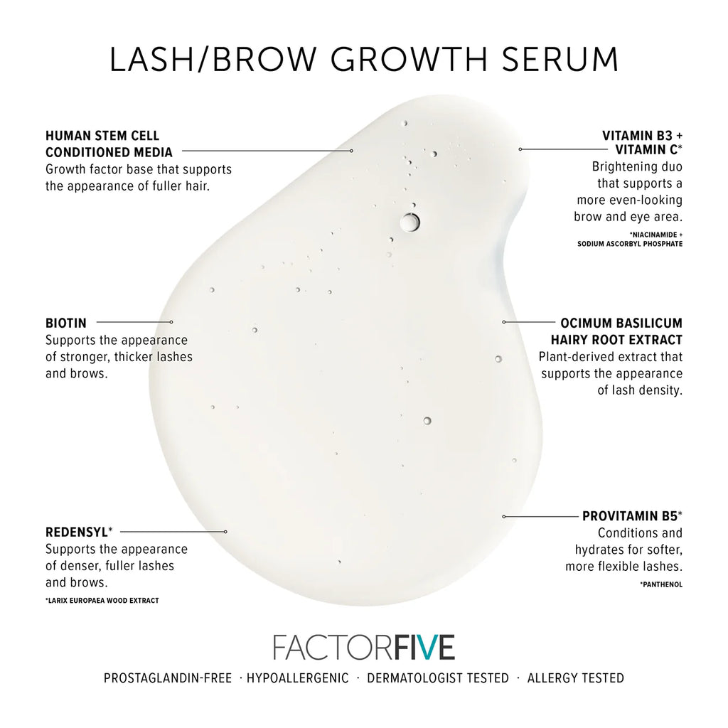 FactorFive Lash/Brow Growth Serum